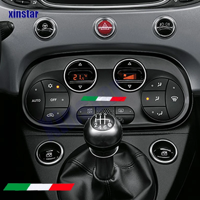 4 قطعة جسم السيارة ملصقا لشركة فيات باندا 500 500l تيبو بونتو برافو اكسسوارات السيارات #1