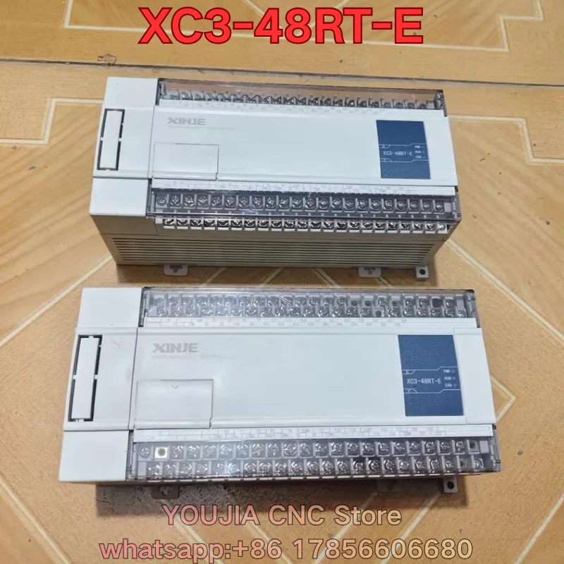 Second-hand Xinjie XC3-48RT-E PLC controller functional test is normal Latest quotation in September 2026