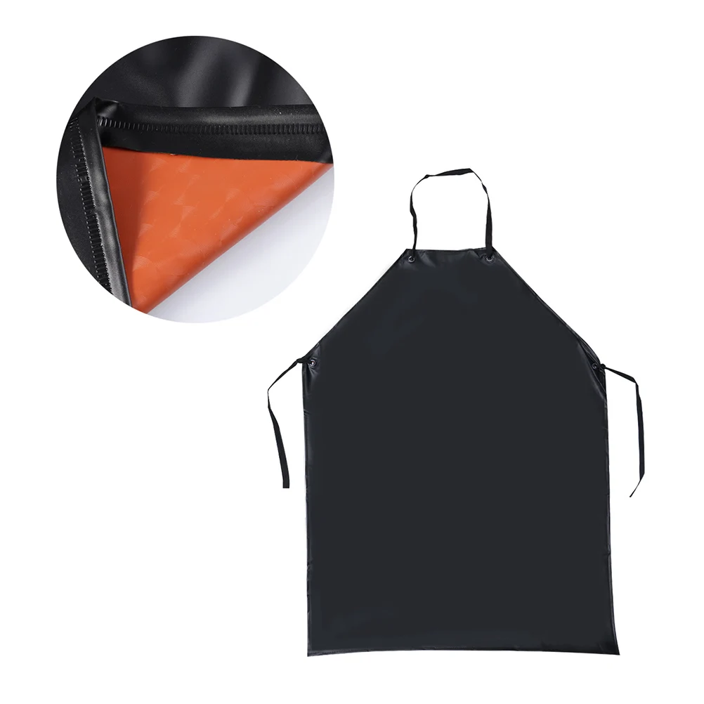 

3PCS Waterproof PVC Apron Halter Neck Sleeveless Industrial Grease Proof Acid Resistant Kitchen BBQ Server Coffee Artist Home