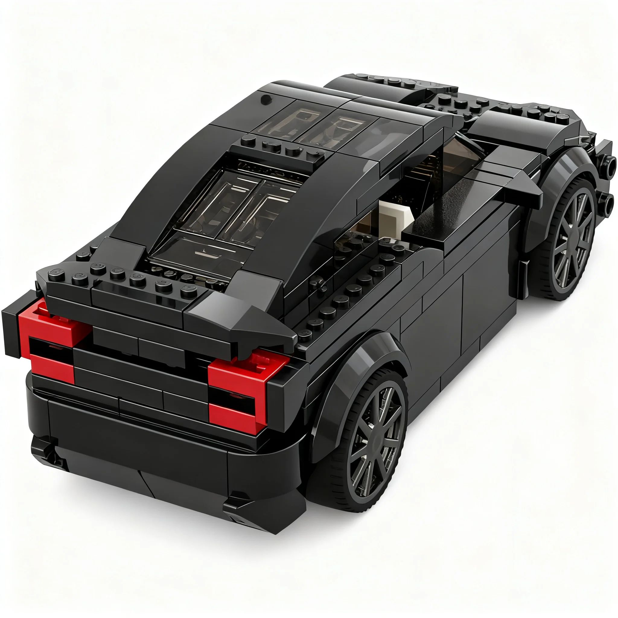 210pcs MOC Tesla Model Y Performance 6 Studs City Champions Model Building Blocks Toy Architecture Christmas Gifts Brick Idea