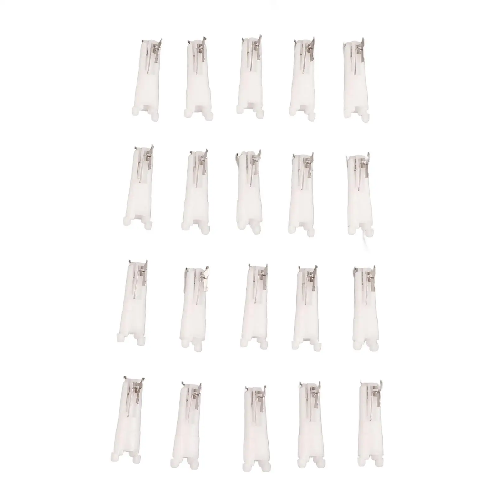 20pcs Lightweight Nose Hair Trimmer Replacement Heads for men - Compact Travel Accessories