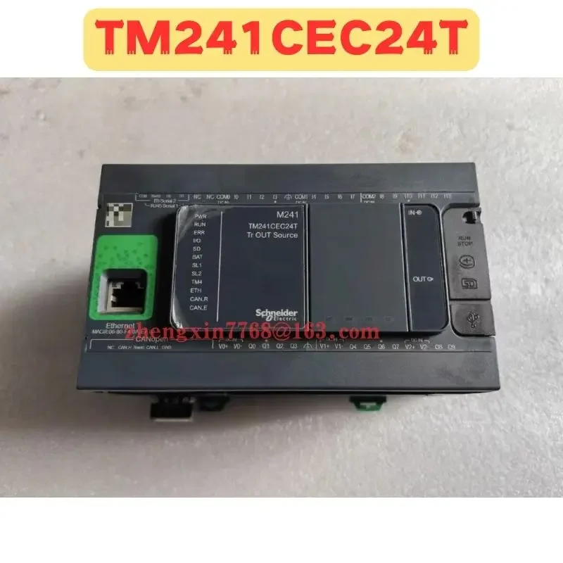 

Used PLC Programmable Controller Module TM241CEC24T Normal Function Tested OK