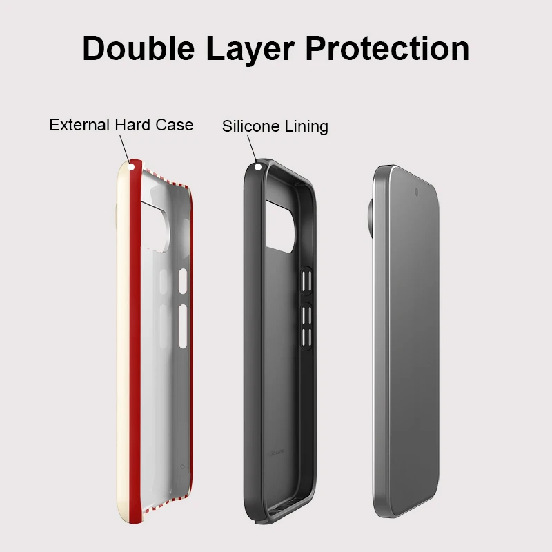 Fcicicase Cherry Stripe Pattern Phone Case For Google Pixel 10A 9 10 Pro 9 10 Pro XL 8 8A 7A Shockproof Matte Acrylic Cover view 4