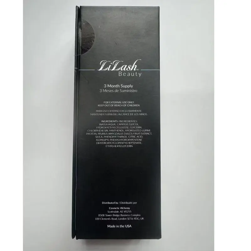 Nuovo Lilash Siero purificatore de pestañas, 2 ml, Originale, para mayor duración, potenciador de pestañas naturales