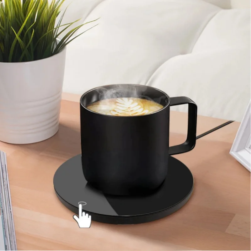 

Coffee Cup Heater Mug Warmer USB Heating Pad Electic Milk Tea Water Thermostatic Coasters Cup Warmer For Home Office Desk DC 5V