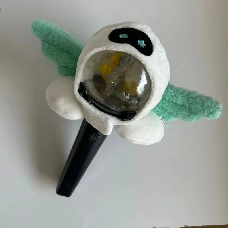 Korea Wootteo Plush Toy Kawaii Stuffed Doll for Backpack Pendant Wave New JIN Design Astronaut Wings Keychain Fans Support Gift