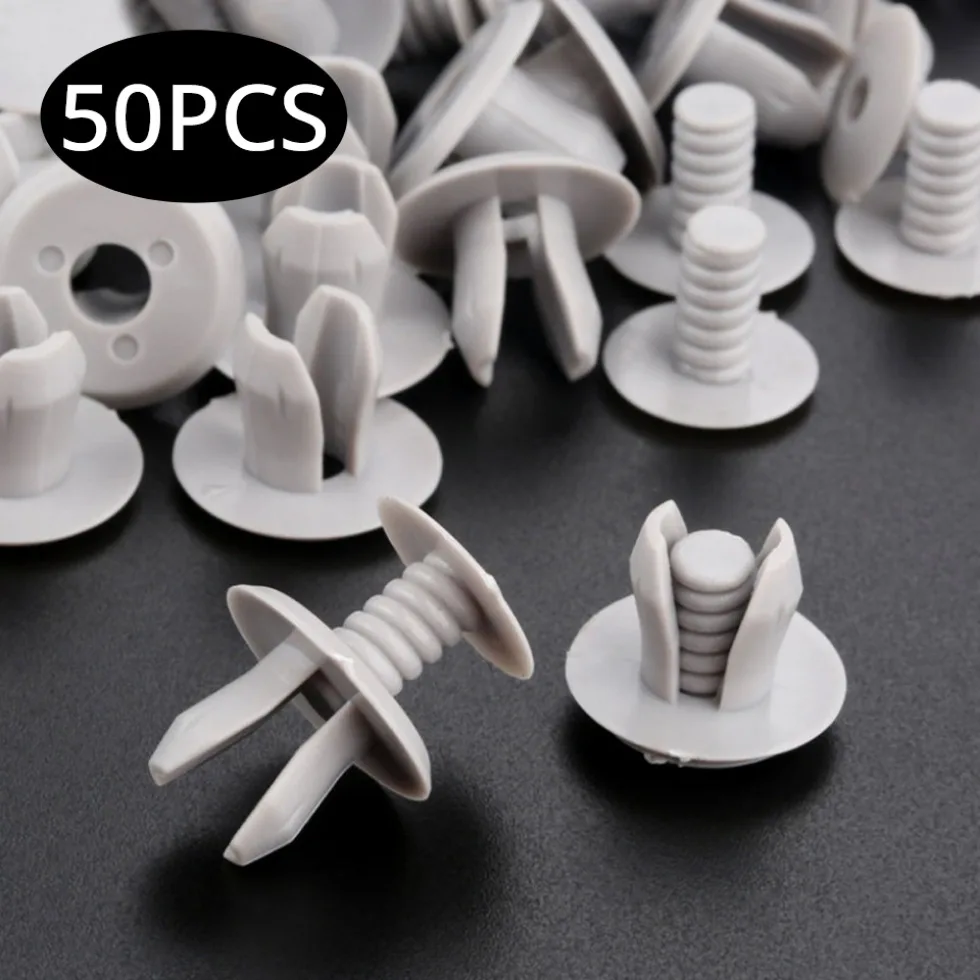 

50pcs Car Interior Accessories Car Trim Panel Lining Clips Car Trunk Lining Retainer For VW Volkswagen T4 T5 Transporter Eurovan