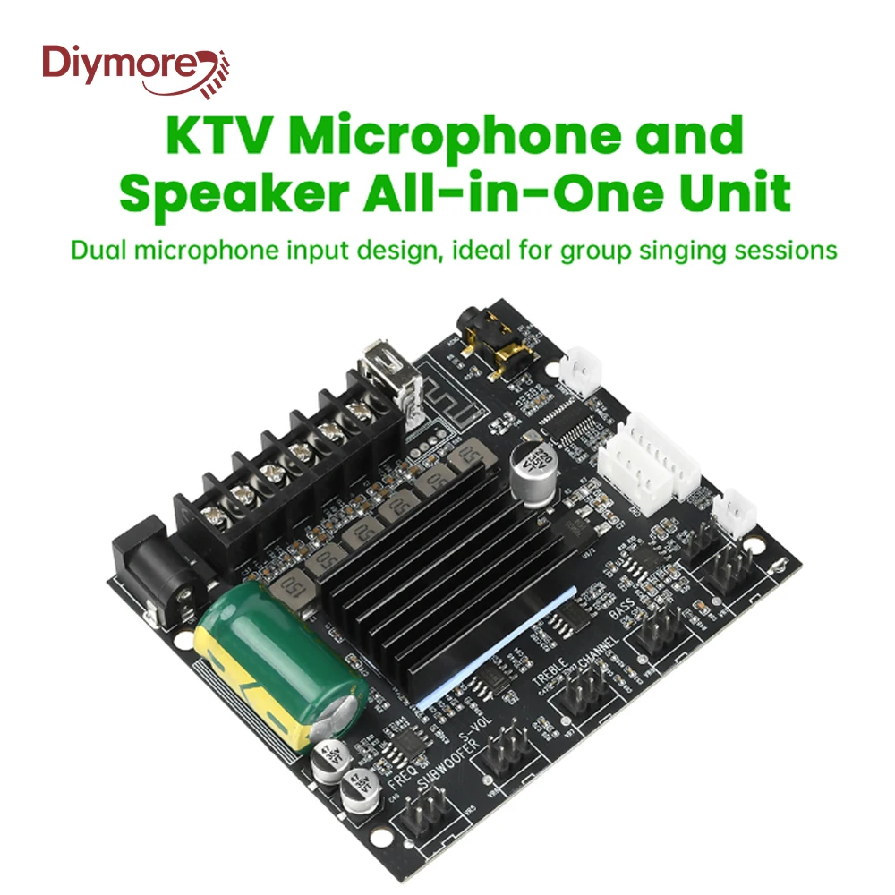 DC 12-24V MT21S Verstärker Bord Modul Blei Version Ktv Mikrofon Audio Maschine 2,1 Bluetooth Verstärker Bord 100W + 50W * 2