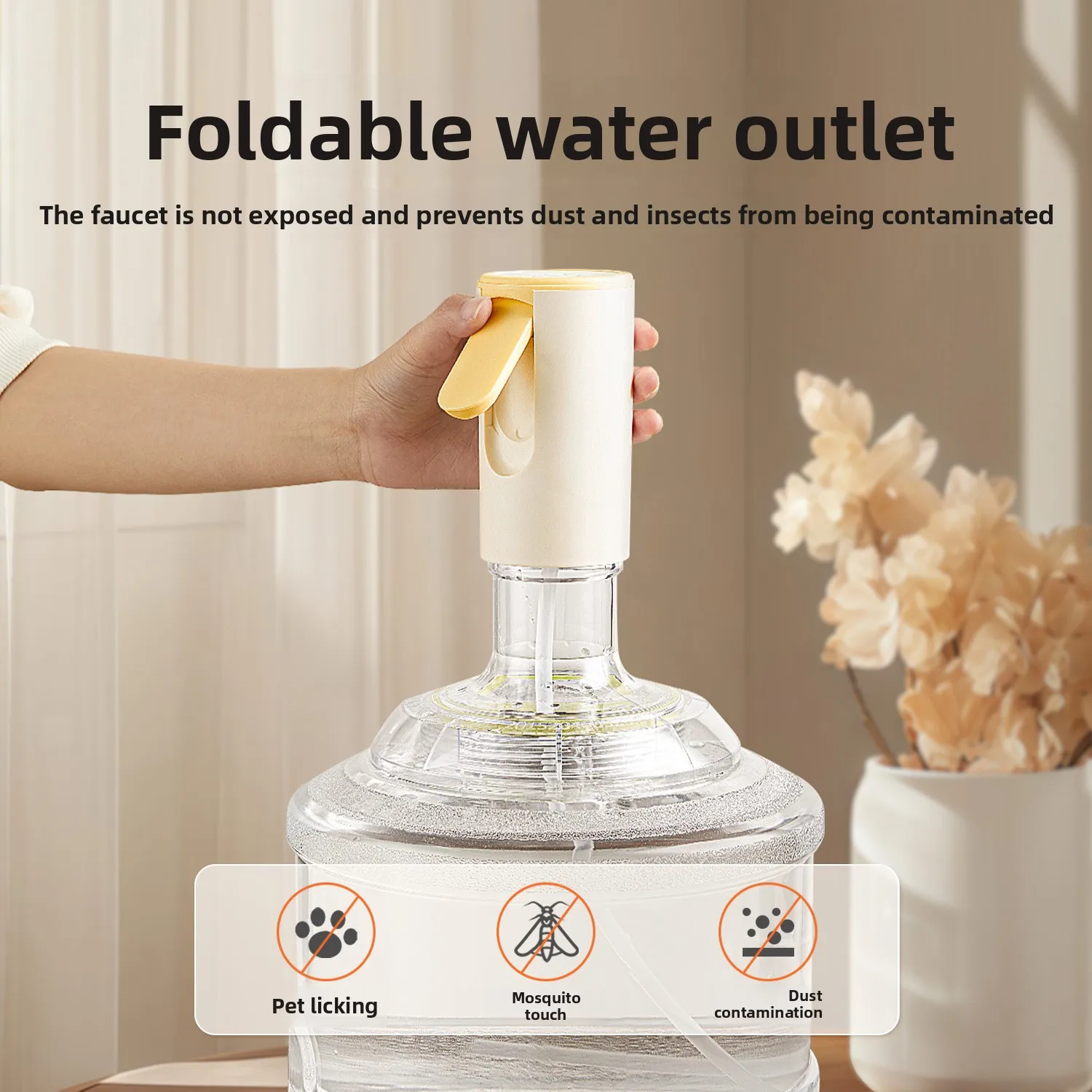 

Outdoor Camping Foldable Water Pump Bucket Water Electric Pump,Bucket Wine Pump,Automatic Water Dispenser Camping Gear Picnic