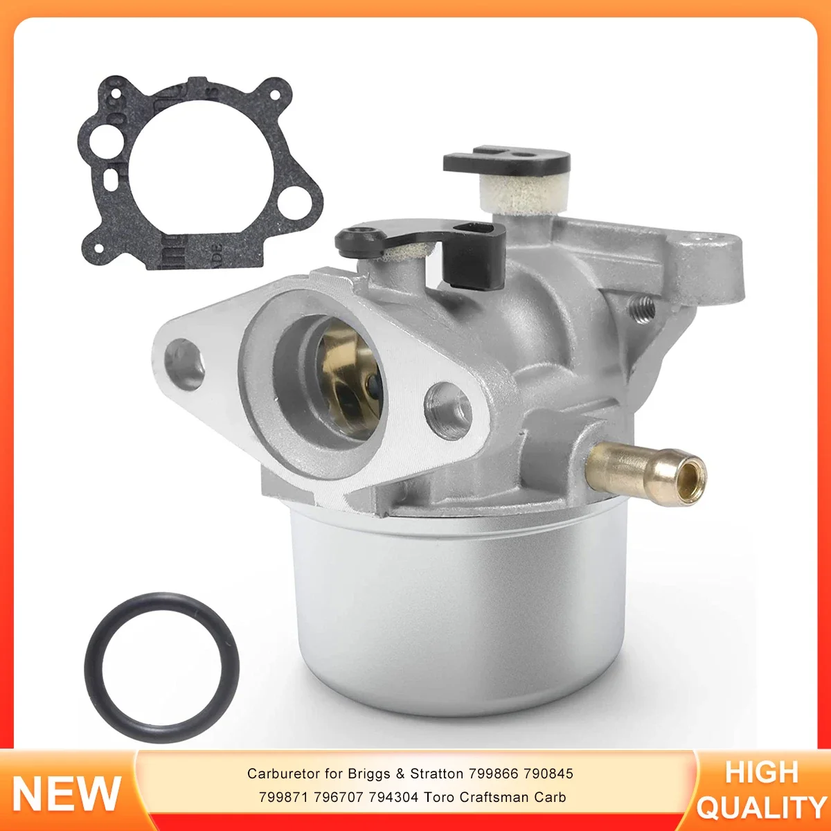 Carburetor for Briggs & Stratton 799866 790845 799871 796707 794304 Toro Craftsman Carb