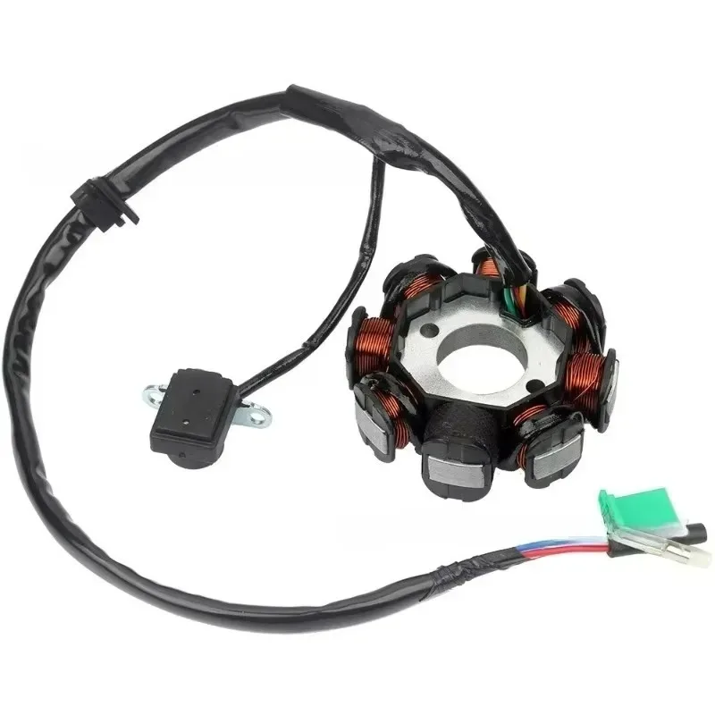 For 125/150cc Stator 8 Coil Engine DC STATOR Moped Popular For PopularBeach Bike Pedal Assisted Scooter