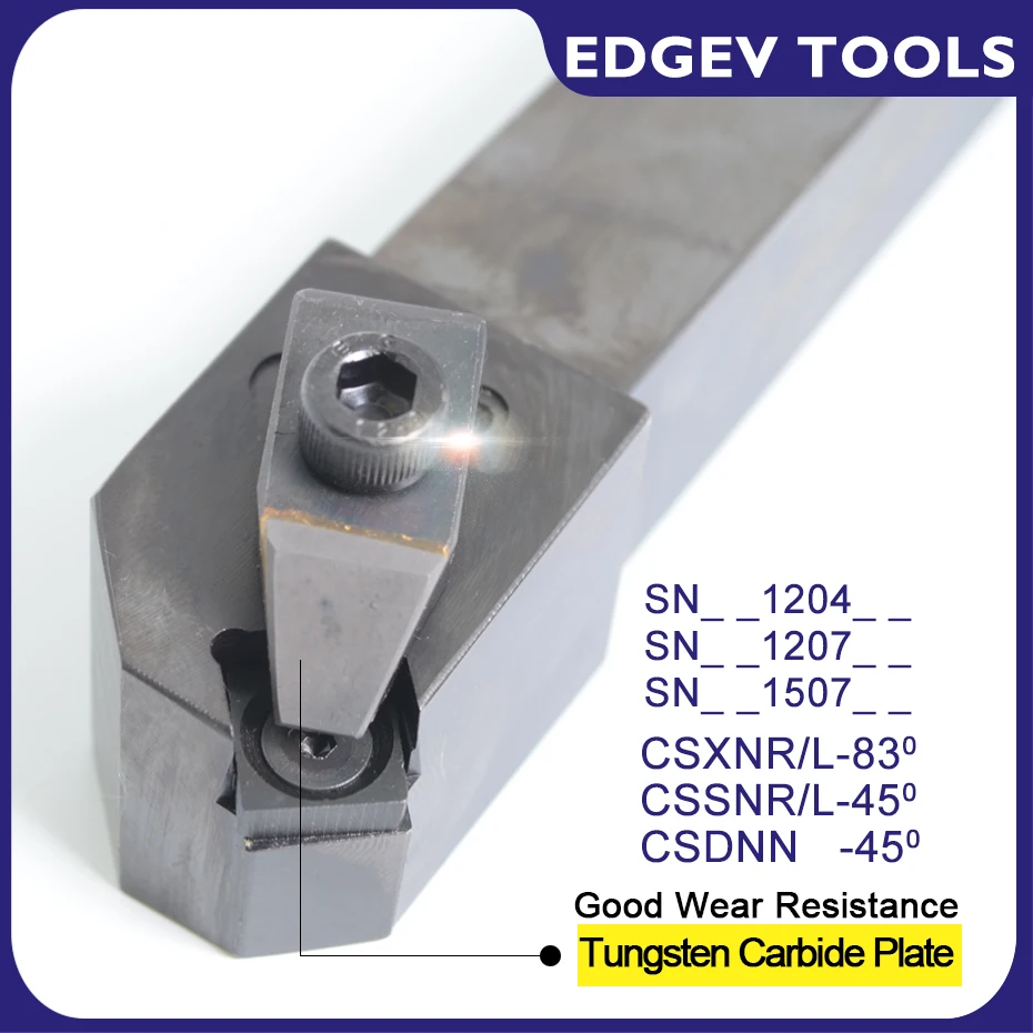 Square Cbn Insert Holder Cssnr Cssnl Csdnn Csxnr Csxnl 2525M12 3232P12 Snmn Sngn 120408 120712 150712 Cnc Lathe Turning Tools