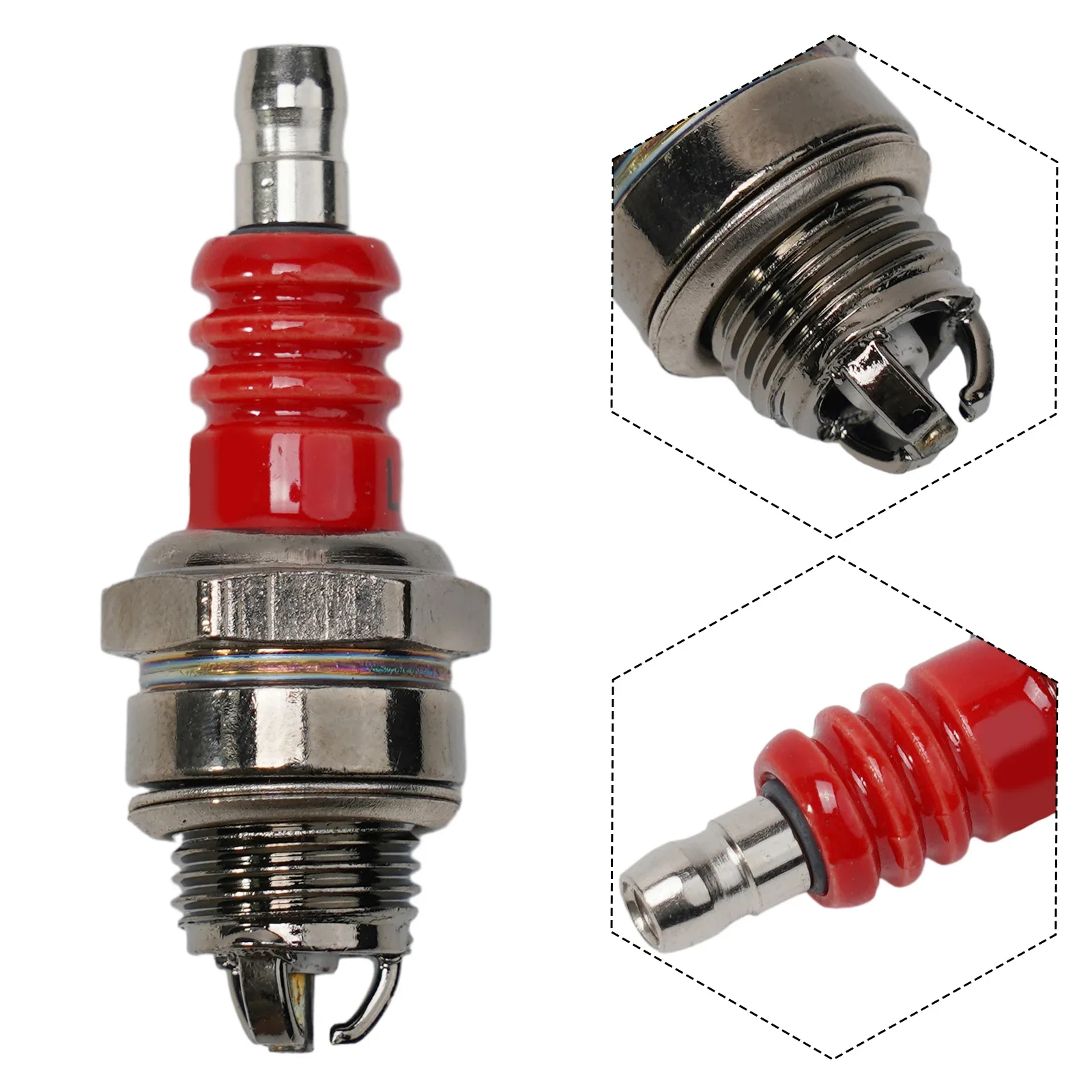 1Pc Three-sided Pole Spark Plug 2 Stroke L7T Engine Lgnition Electrode Gasoline Chainsaw Brush Cutter Replace Parts Hot Sale