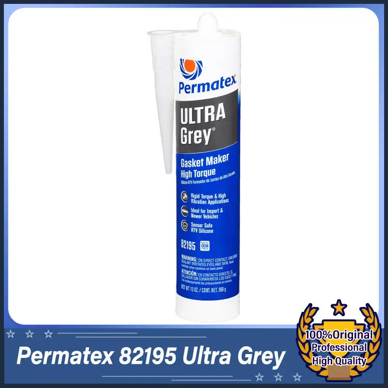 Permatex 82195 Ultra Grey Gasket Maker High Torque 13oz 368g Sealant