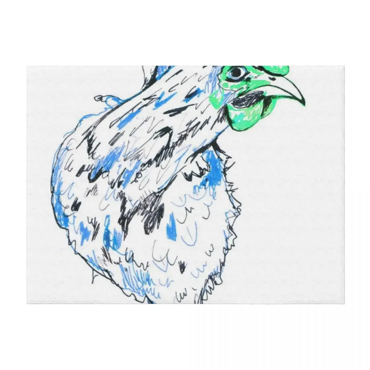 

Blue Chicken Throw Blanket Blankets For Bed blankets and throws Thins For Sofa Thin Blankets