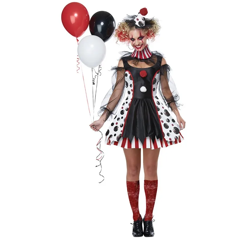 

Halloween Easter Masquerade Vampire Circus Funny Role Play Costume Carnival Party Witch Sweetheart Clown Bar Club Nightclub Set