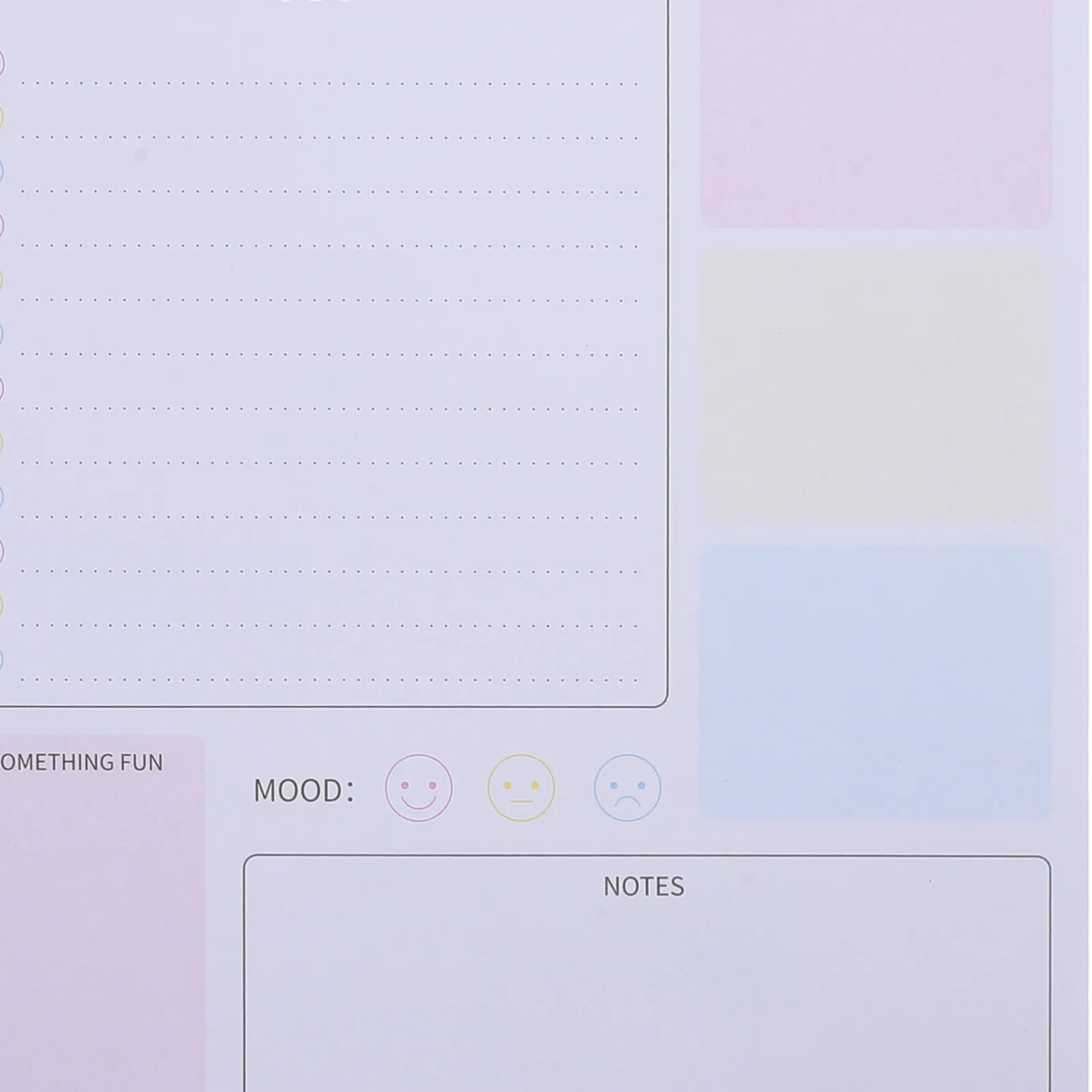 

Magnetic Schedule Book Daily Planner Notepad with Tearable Pages Compact Portable Design for Office Home Organizer