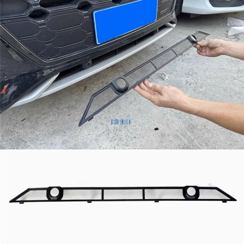 

Car Style Insect Proof Air Inlet Front Racing Grille Cover For Audi Q5L 2021 + Insert Screen Anti Bug Water Tank Net Accessories