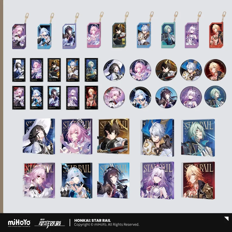 

Presale Sunsyea Honkai Star Rail Official Merch miHoYo Original Authentic QXYY Series Acrylic Ornament Dan Heng Cyrene Evernight