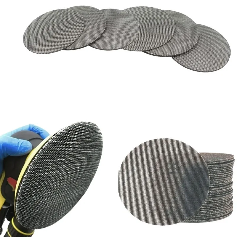 

14pcs 5" 180 Grit Dust-Free Discs, Ventilated, Furniture Fine Polishing