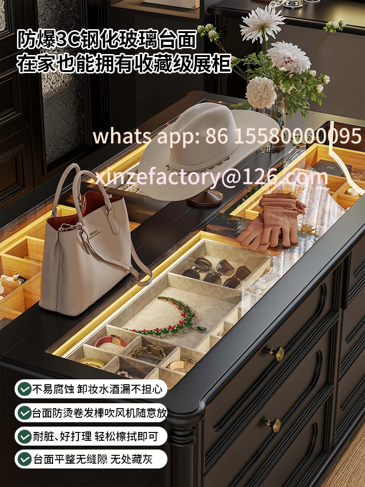 عرض مجوهرات خزانة Nakajima قابل للتخصيص #4