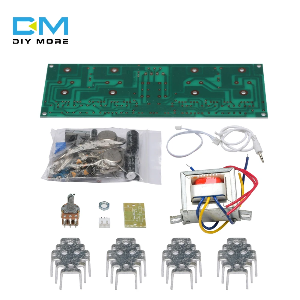 High-power OCL Power Amplifier Board Module 2-channel 100w Parts + Volume Potentiometer OCL Amplifier Kits Typical OCL Circuit