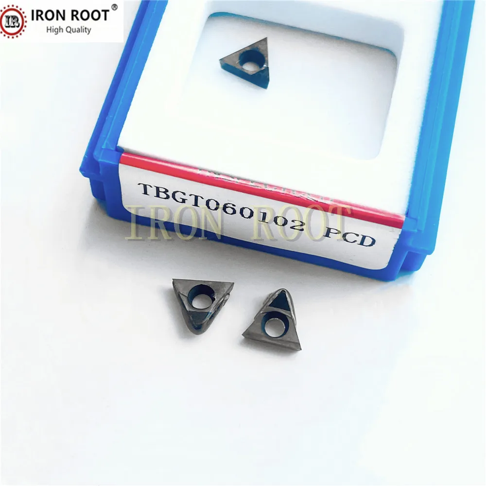 

High Hardness PCD Series 2P Inserts TBGT060102 PCD CNC Metal Lathe Tools Diamond Turning Hard Inserts