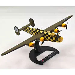 1/144 Scale USA B-24D B24 Liberator Bomber Model Airplane Model Diecast Metal Military Aircraft Display Collections Toy