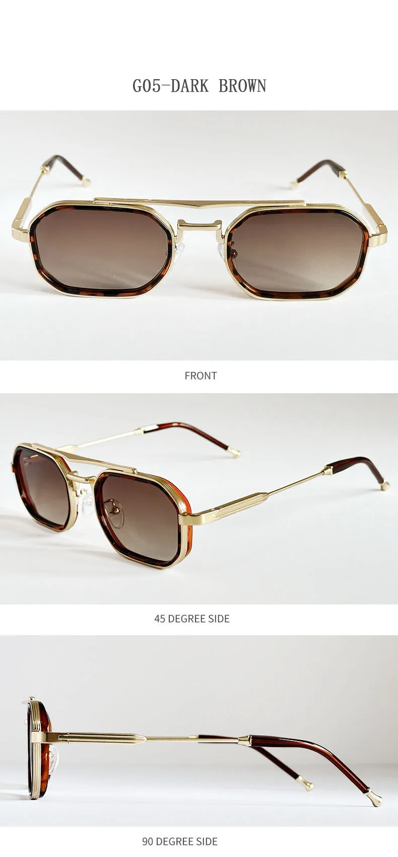Platz Punk Sonnenbrille Für Männer Luxus Vintage Steampunk Sonnenbrille Frauen Trendy Mode Gläser Dropshipping Gafas De Sol Hombre – Detail 19