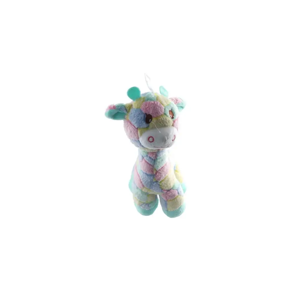 30CM Rainbow Giraffe Soft Plush Pillow Bed Sofa Decor Home Decor Giraffe Doll Stuffed Toys Fawn Plush Toy Gifts for Children