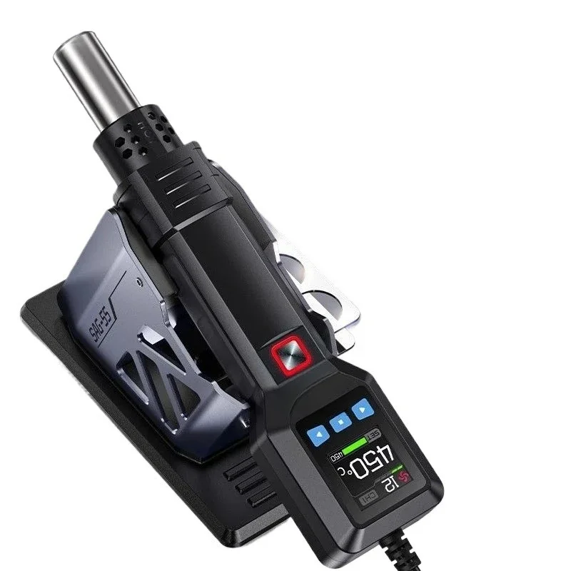 

High temperature hot air gun 550W portable small handheld welding dismantling table mini mobile phone