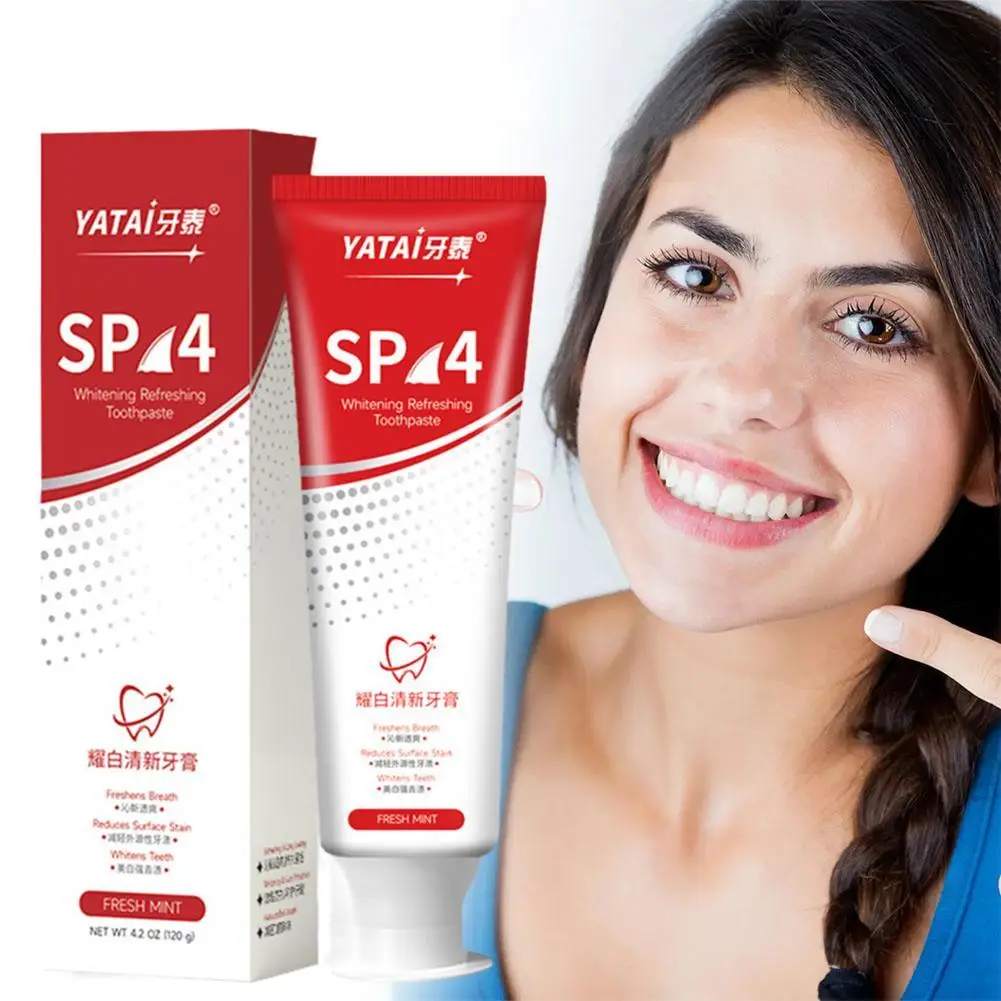 

120g Probiotic Toothpaste SP-4 Whitening Tooth Remove Plaque Stains Teeth Whitener Oral Hygiene Clean Fresh Breath Dental