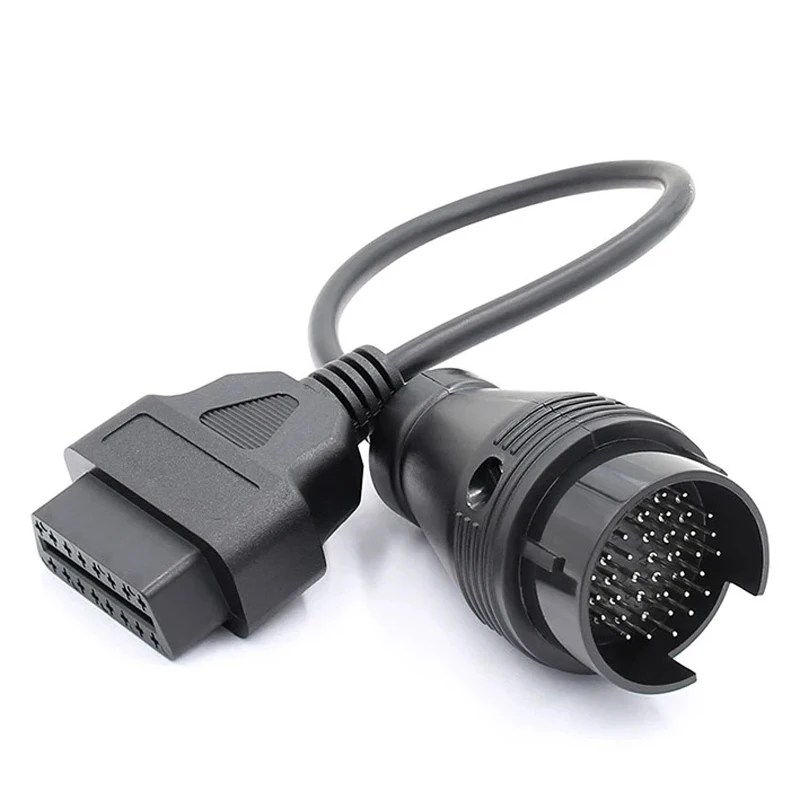 2024 For Mercedes 38Pin to 16Pin Female Connector OBD OBD2 OBDII Diagnosis Connector Extension Cable adapter for Ben z