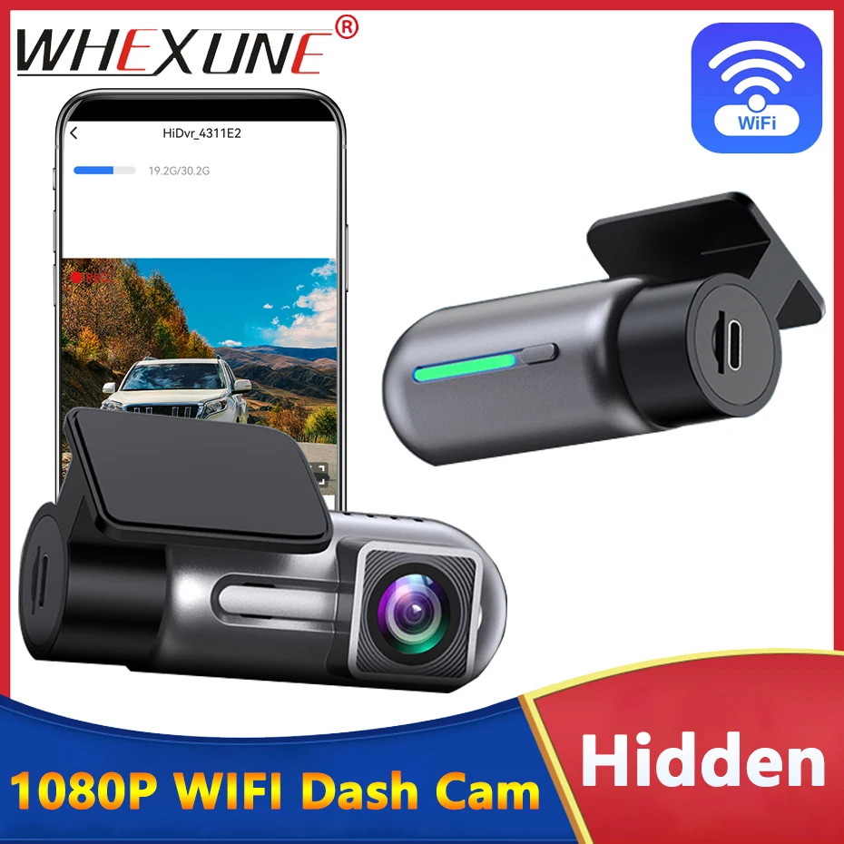 Wifi Dash Cam FHD10…