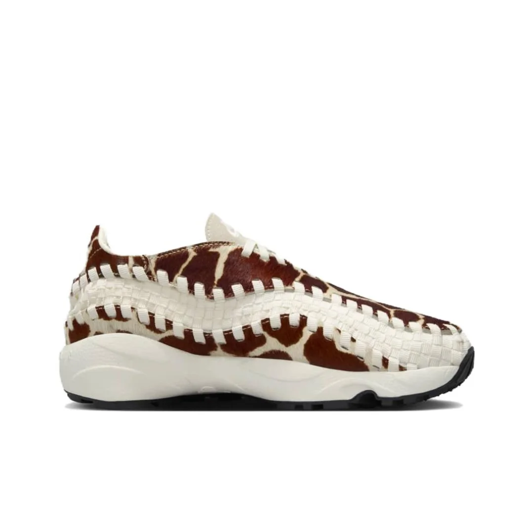 Nike Footscape Woven Man and Weman sneakers Classic Trend Casual Shoes Soft and comfortable shoes lightweight Giraffe Colourway