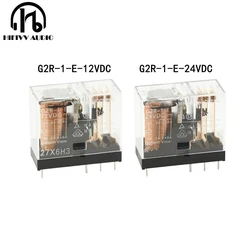 New original Omron Power PCB Relay 12V G2R-2-12V G2R-1-SN(S) Two open two closed 5A 8 feet 12v 24V relay 8pin Switches