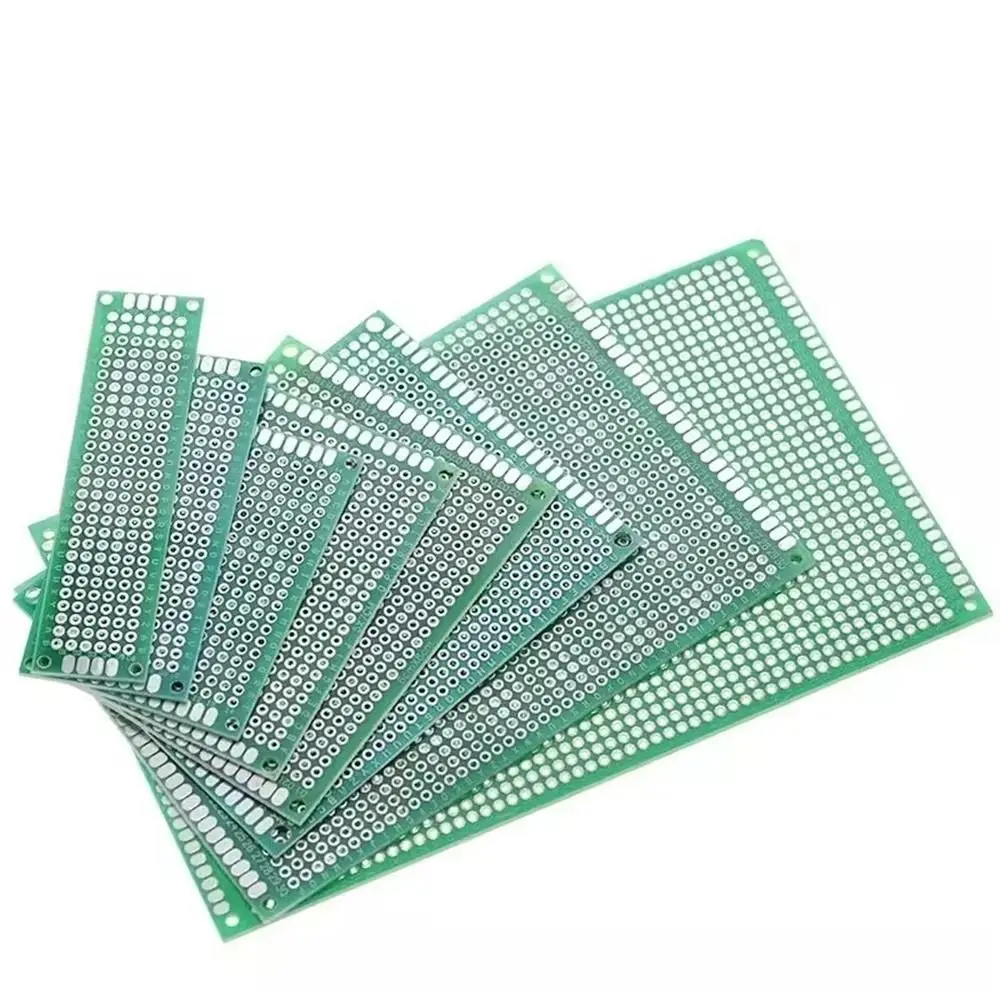 1Pcs Universal PCB Board Tin-plated 2x8 3x7 4x6 5x7 6x8 7x9 8x12 9x15cm Prototype Board Double Sided Circuit Boards