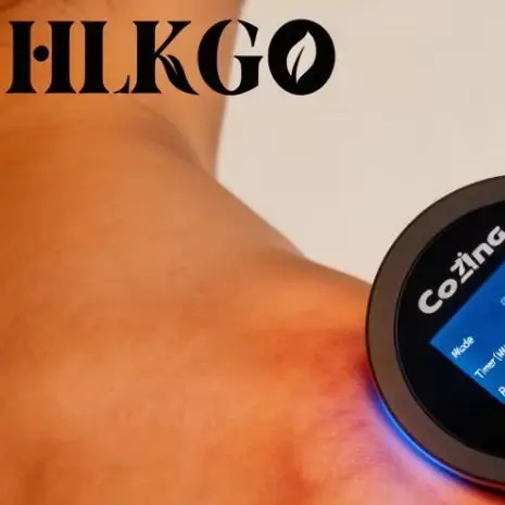 

Аппарат для красно-световой терапии HLKGO с 25 диодами, 1295 мВт, холодный лазерный физиотерапевтический прибор для облегчения боли в теле и заживления