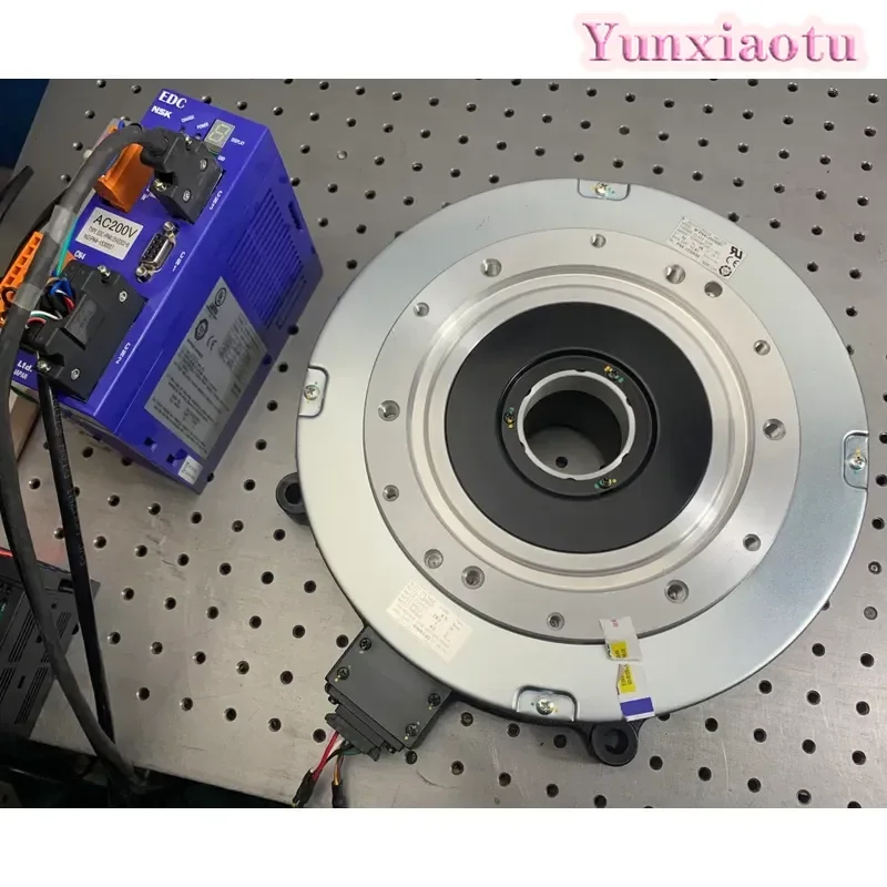 M-PN4135KN001 DD Motor Electric Rotary Stage, Direct Drive CNC Indexing Table, Complete Set