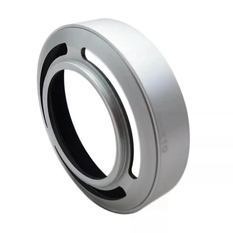 Capa de lente de câmera destacável compacta de metal oco elegante para câmera Fuji X10/X20/X30