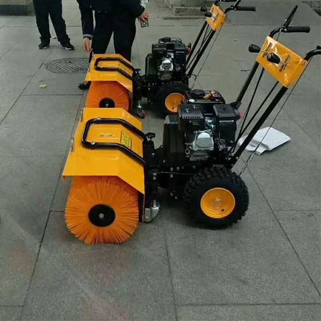 

2025Hand Push Snow Sweeper Northeast Gasoline Self Propelled Snow Clearing Equipment