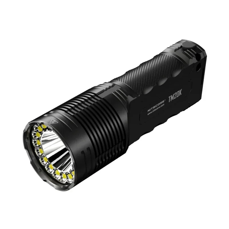 NITECORE TM20K Tactical Flashlight 20000Lumens 19 x CREE XP-L2 LEDs USB Rechargeable Built-In Battery Searchlight Spotlight