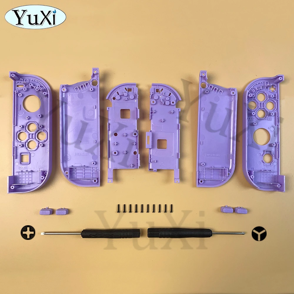 1Set casing penutup kerangka mesin SL SR tombol untuk Nintend Switch Oled Joy-Con Pengendali permainan kiri kanan casing pegangan suku cadang pengganti