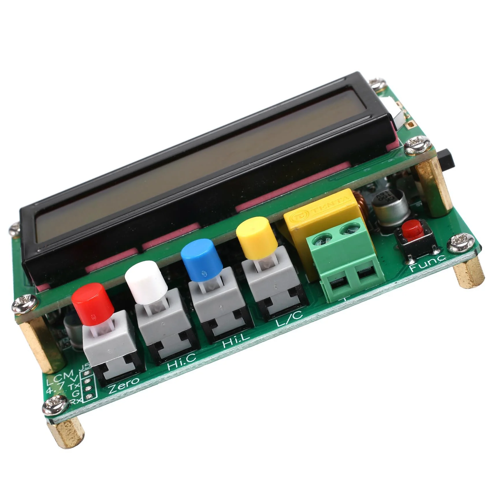 Inductantie Capaciteit L/C Meter Digitale Condensator Meter Lcd Capaciteit Meter Tester Mini Usb Interface Met Usb-Kabel