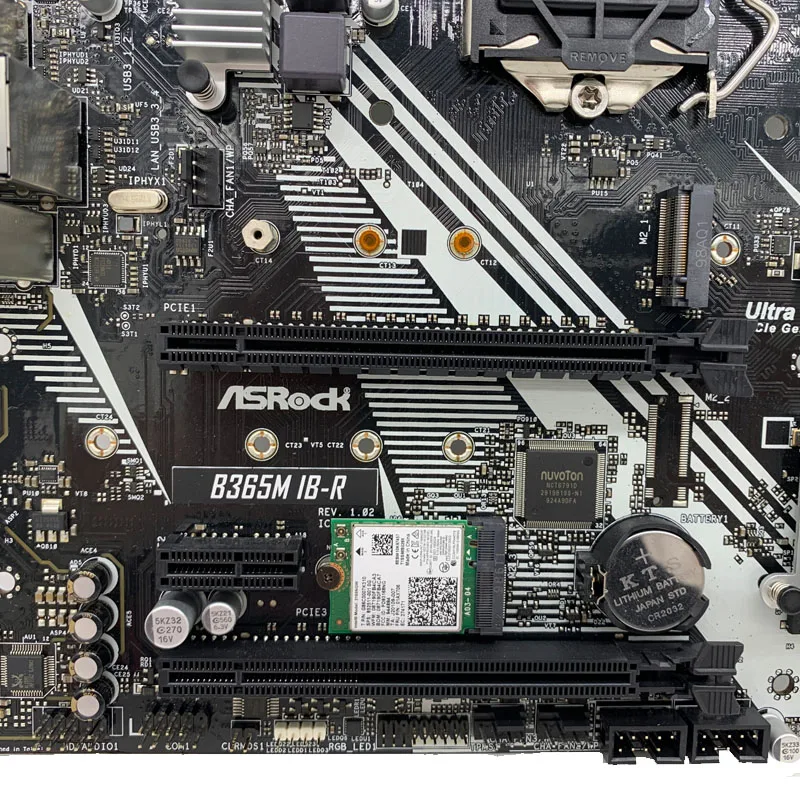 Imagem -05 - Asrock B365m Ib-r Motherboard Lga 1151 Intel B365 Ddr4 64gb Support I5-9400f I7-9700k I58600 I3-9100 I39100t Cpu Micro Atx