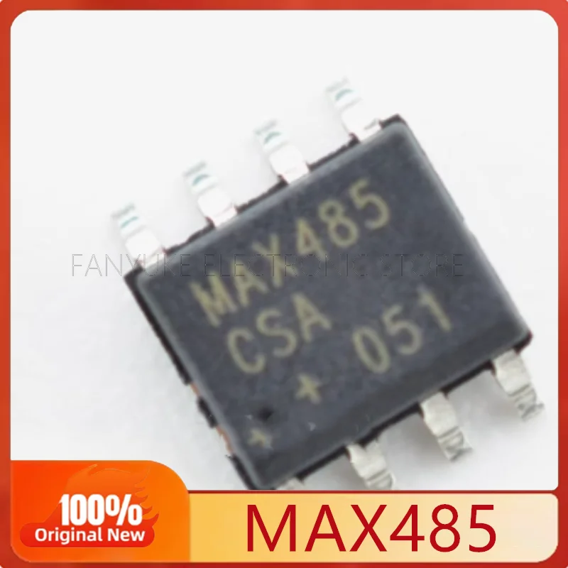 20PCS brand-new domestic MAX485CSA MAX485 MAX485ESA RS485 transceiver chip, Chip Sop8