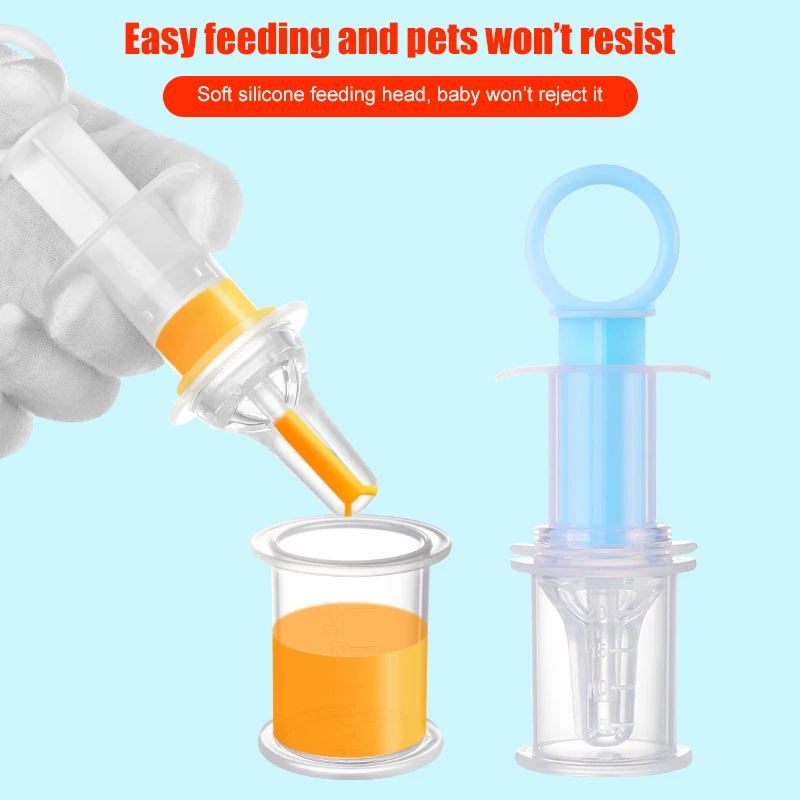 Pet Oral Syringe For Liquid And Solid Nursing Newborn Pet Feeding Tool For Kitten Puppy Cat Dog Accessories Free Shipping Items