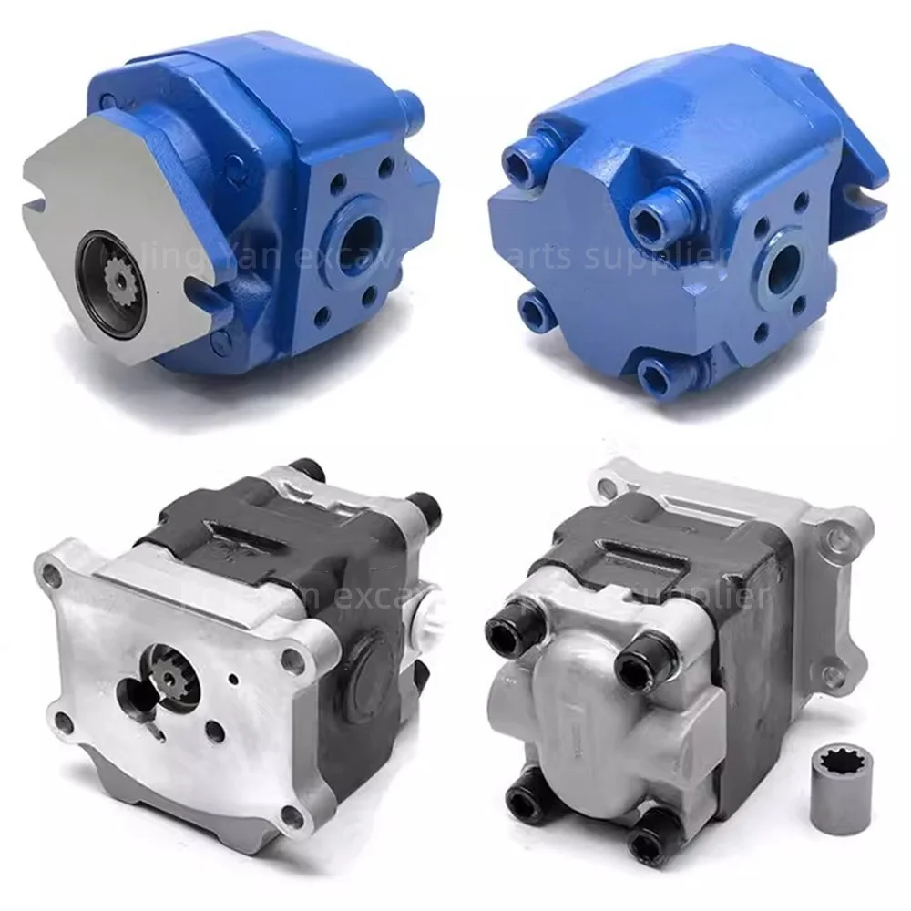 For Komatsu PC30 35 40 45 50 55 56 75 78-6-7-8-3 Pilot Pump Gear Pump Hydraulic Pump Tail Pump Excavator Parts