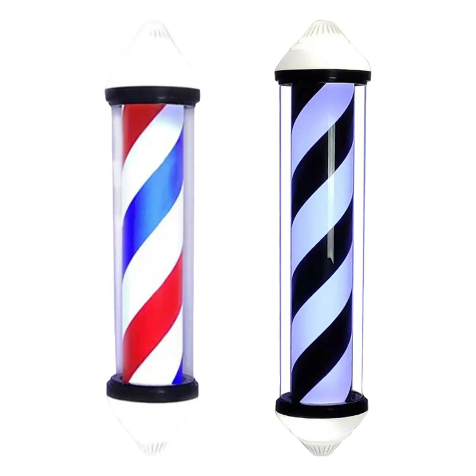 Barber Shop Pole LED Sturdy Barbershop Rotating Light for Hair Salon Outside