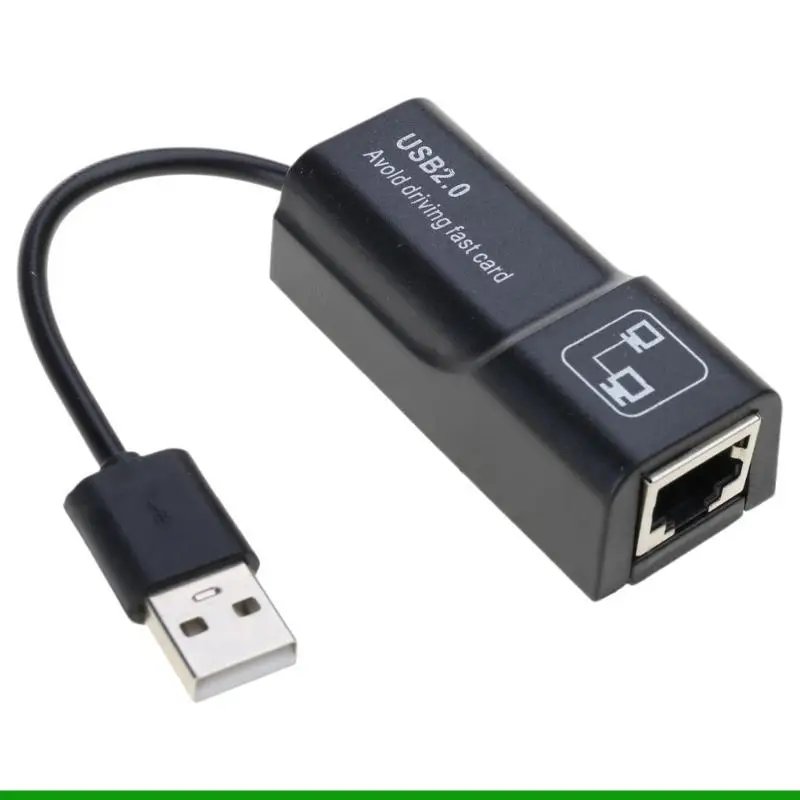 

U55C USB 2.0 to 10/100Mbps Ethernet Networking Adapter Dongle USB Networking Adapter USB 2.0 Fast Ethernet Adapter USB Converter